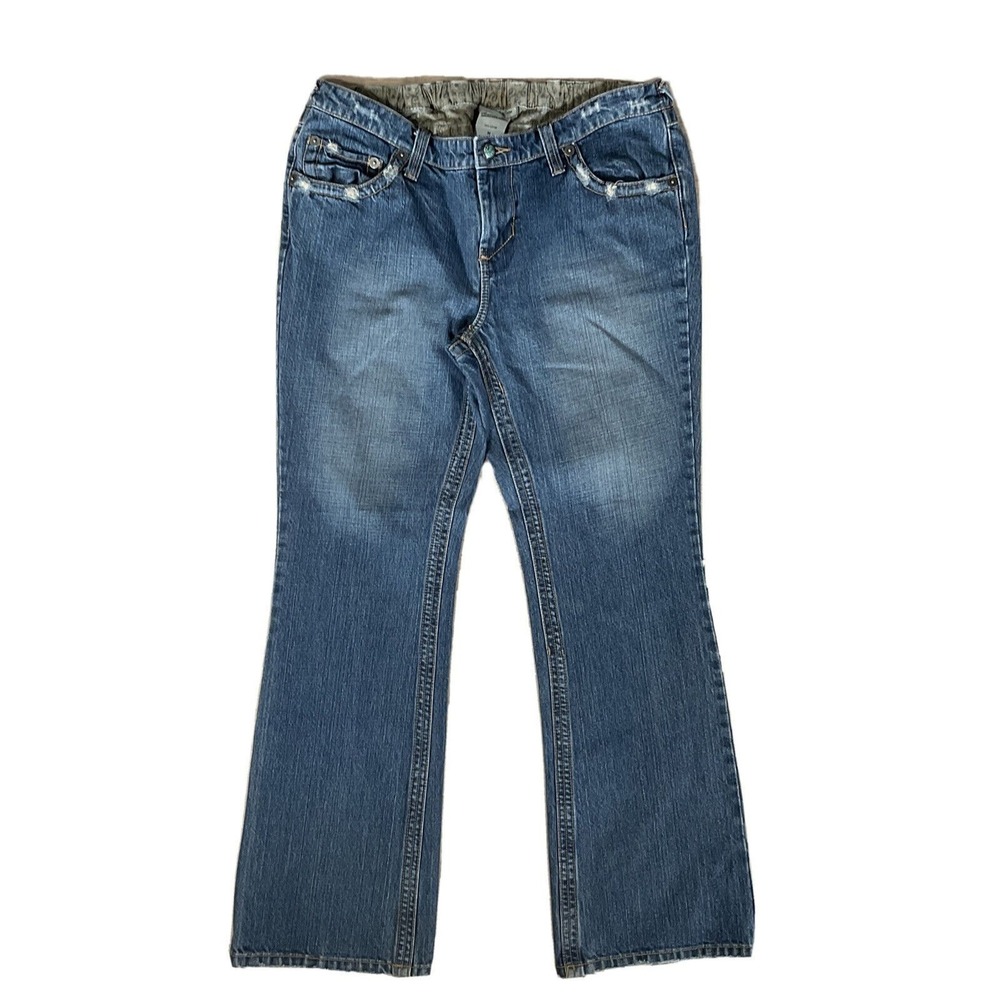 American Star Jeans MED Cotton Denim Stretch Comfort Waist Flare Boot Cut‎